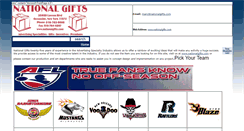Desktop Screenshot of nationalgifts4arenafootball.com